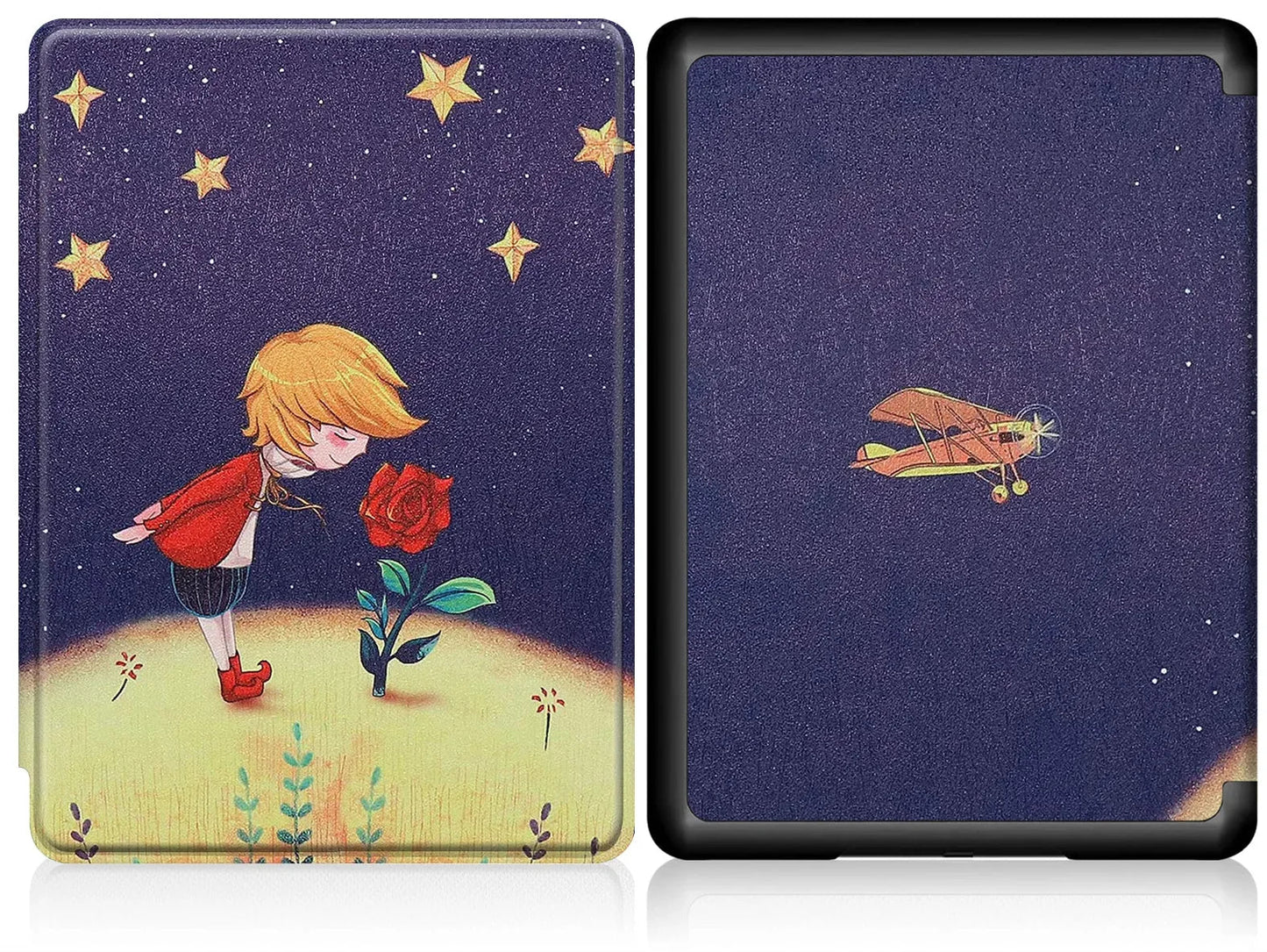 Kindle 10th Gen 6" Leather Case – Hand Strap & Screen Protector Cover with Wake/Sleep Function (2019, J9G29R)