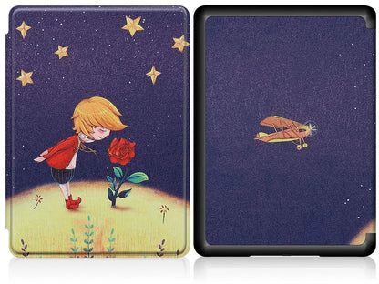 Kindle 10th Gen 6" Leather Case – Hand Strap & Screen Protector Cover with Wake/Sleep Function (2019, J9G29R)