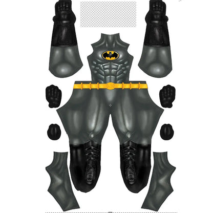Female Batgirl Cosplay Costume – Women’s Superhero Zentai Bodysuit for Halloween & Party Jumpsuit