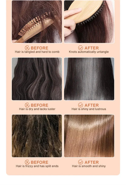 Keratin Hair Mask – 5-Second Magical Repair for Damaged, Frizzy Hair, Deep Moisturizing & Smooth, Shiny Hair Care Treatment
