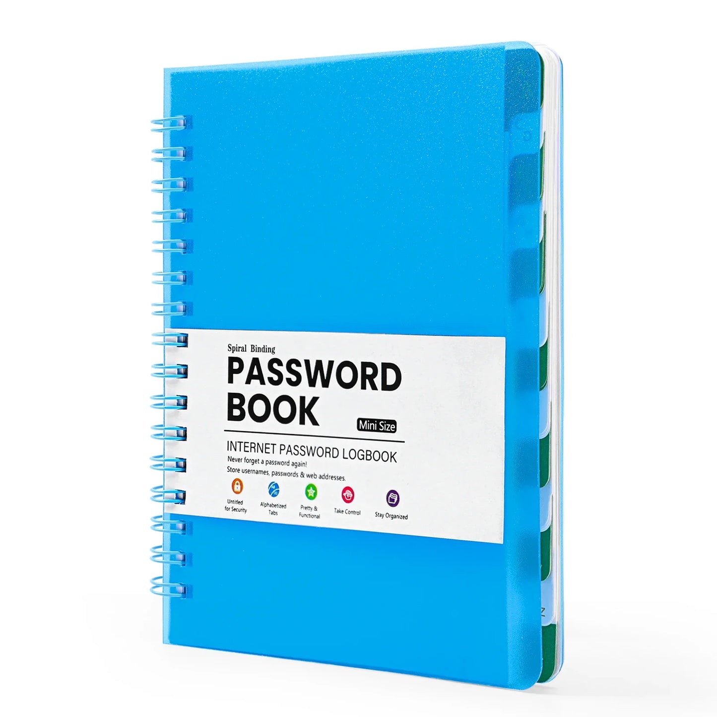 Mini A6 Password Book Notebook – Pocket-Sized Organizer, Diary & Logbook for Office, School & Personal Use