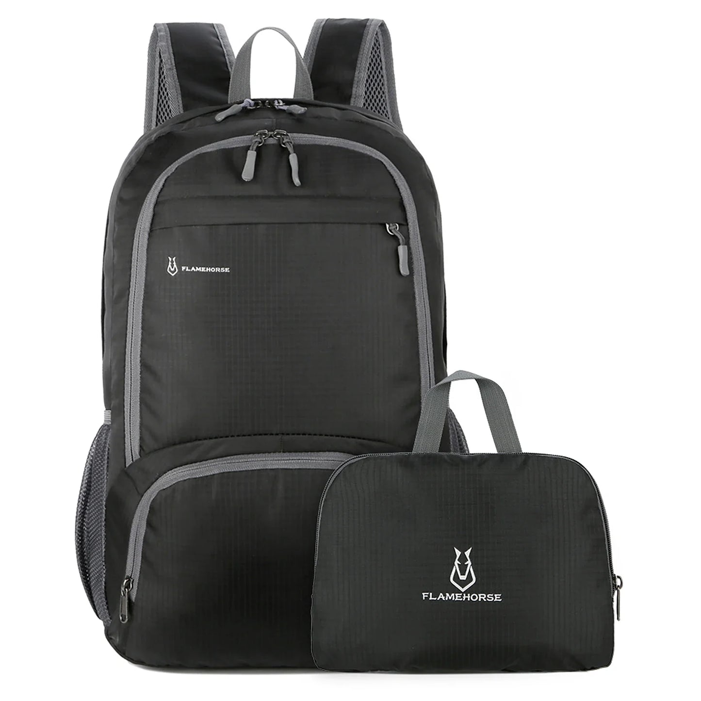 Lightweight Foldable Backpack - Waterproof Packable Daypack for Men & Women, Travel, Hiking, Outdoor Cycling & Camping Bag
