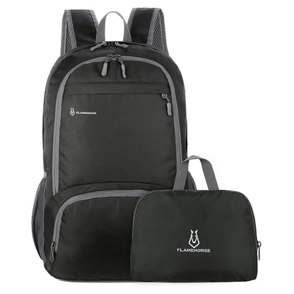 Lightweight Foldable Backpack - Waterproof Packable Daypack for Men & Women, Travel, Hiking, Outdoor Cycling & Camping Bag