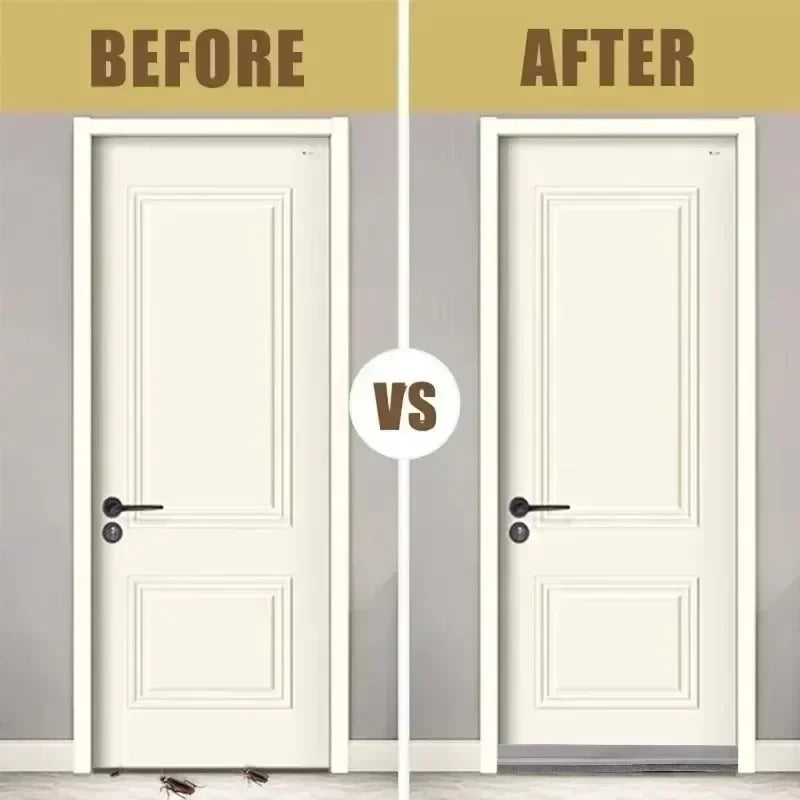 Self-Adhesive Door Sealing Strip – Gap Filler Brush for Windproof, Soundproof & Insect-Proof Doors