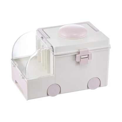 Multifunctional Ambulance Medicine Box – Large Capacity Portable Medical Storage for Household Use