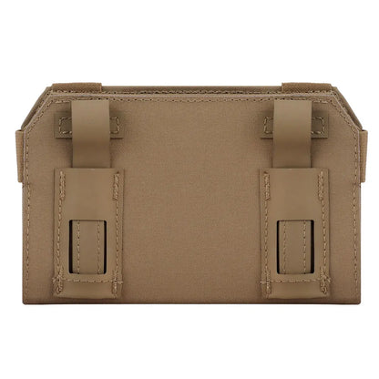 Tactical Admin Phone Pouch MOLLE – Military Hunting Vest Front Panel Map Holder & Utility Carrier Bag for Outdoor Navigation