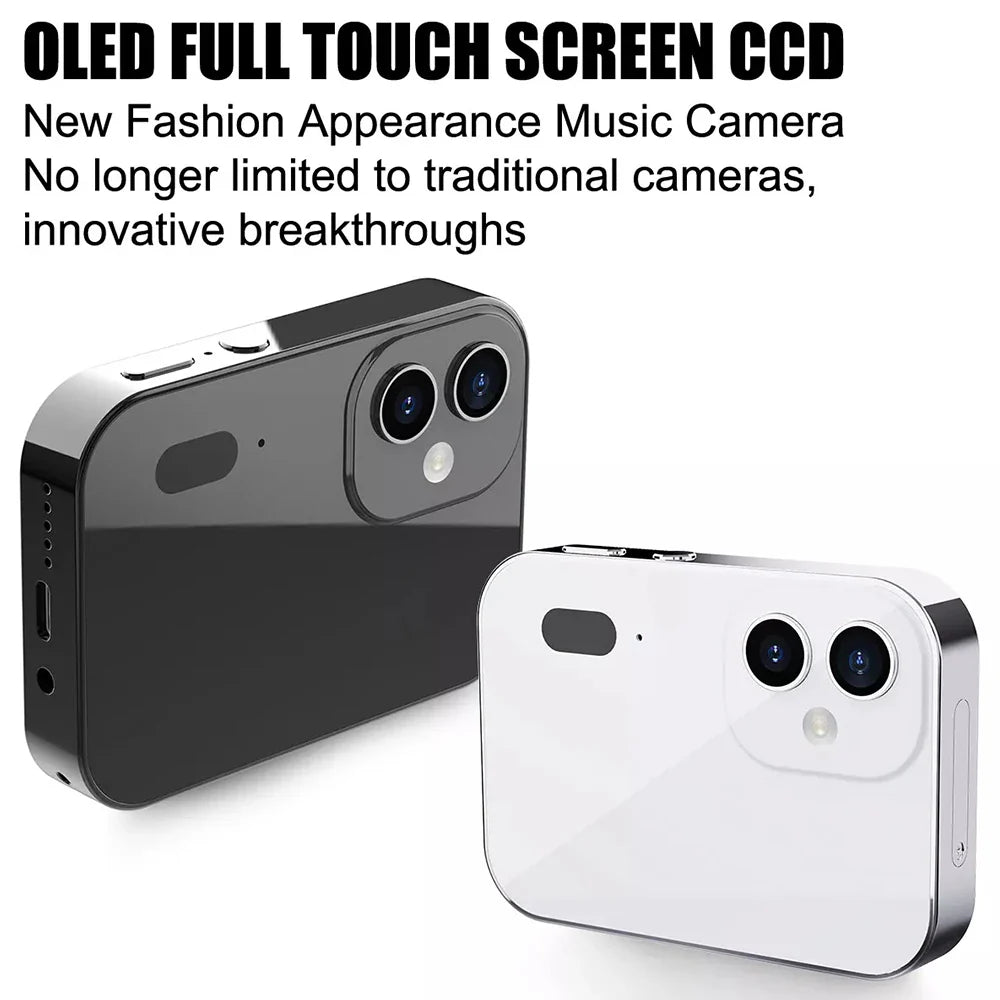 New 4K Digital Camera – Night Vision, Triple Lens, 3-Inch HD Touch Screen, 64MP, OTG Transmission, 3600mAh Battery