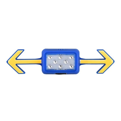 USB Rechargeable Bicycle Helmet Light with Remote Turn Signal – Waterproof LED Rear Safety Warning Taillight for Night Cycling