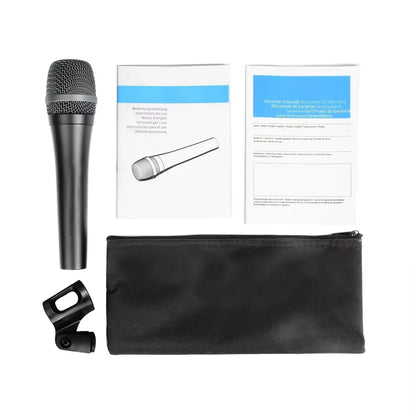E945 Wired Dynamic Microphone – Professional Instrument & Vocal Mic for Live Performances and Recording
