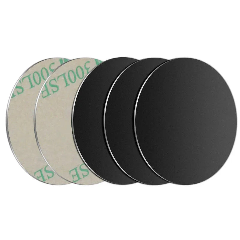 Universal Magnetic Phone Mount Metal Plate - Iron Sheet Sticker for Car Phone Holder Stand