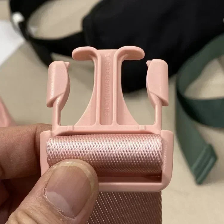 2025 Fashion Yoga Waist Bag – Metal Logo Sports & Mobile Bag for Unisex Fitness, Running & Women’s Gift