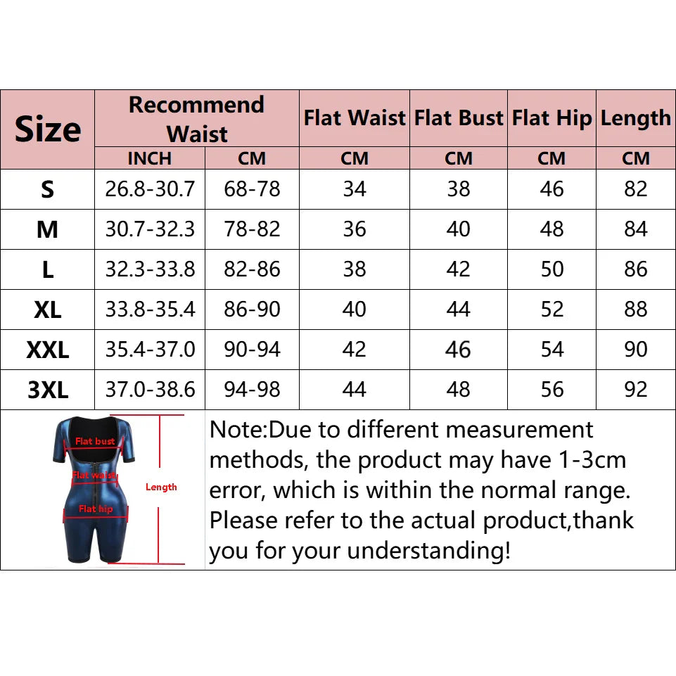 YBFDO Women’s High Compression Bodysuit – Shapewear Sauna Sweat Suit for Belly Slimming & Weight Loss