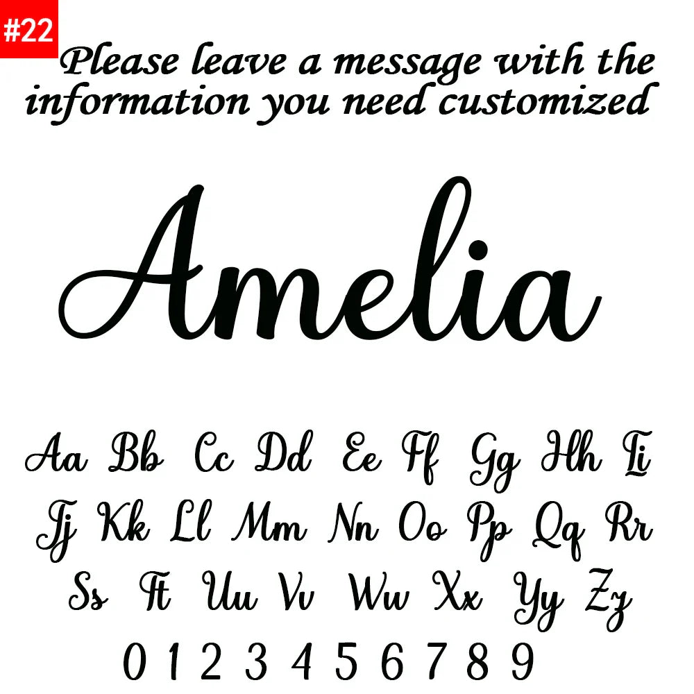 Customized Name Letter Necklace – Personalized Stainless Steel Pendant, Simple Clavicle Chain for Women, Valentine's Day Gift