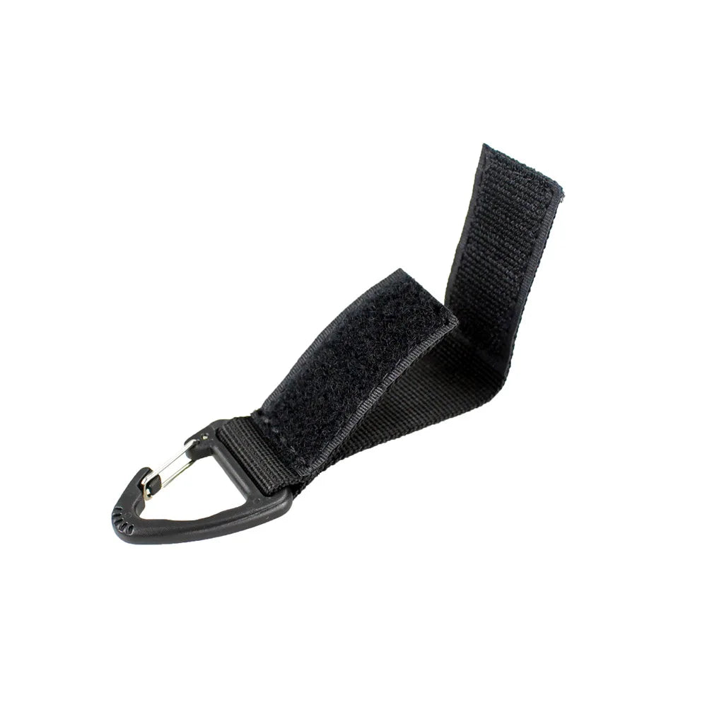 Outdoor Camping Hiking MultiTool Molle Webbing Clip - EDC Tactical Nylon Ribbon Keychain Clasp Hook Carabiner Fastener Buckle