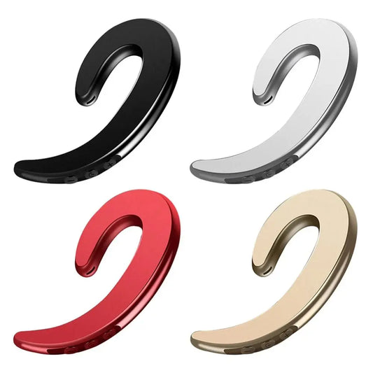 Digital Display Bluetooth Bone Conduction Headphones - Wireless 3D Stereo Earphones with Long Battery Life