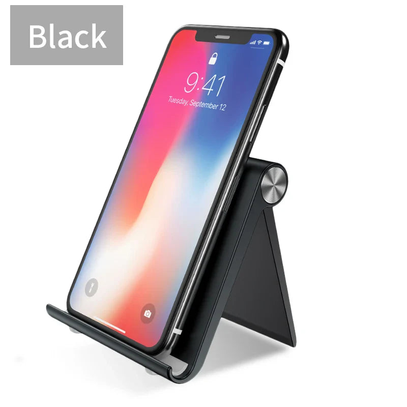 Portable Phone & Tablet Stand – Mobile Holder for iPhone 15, 14, and Desk Use