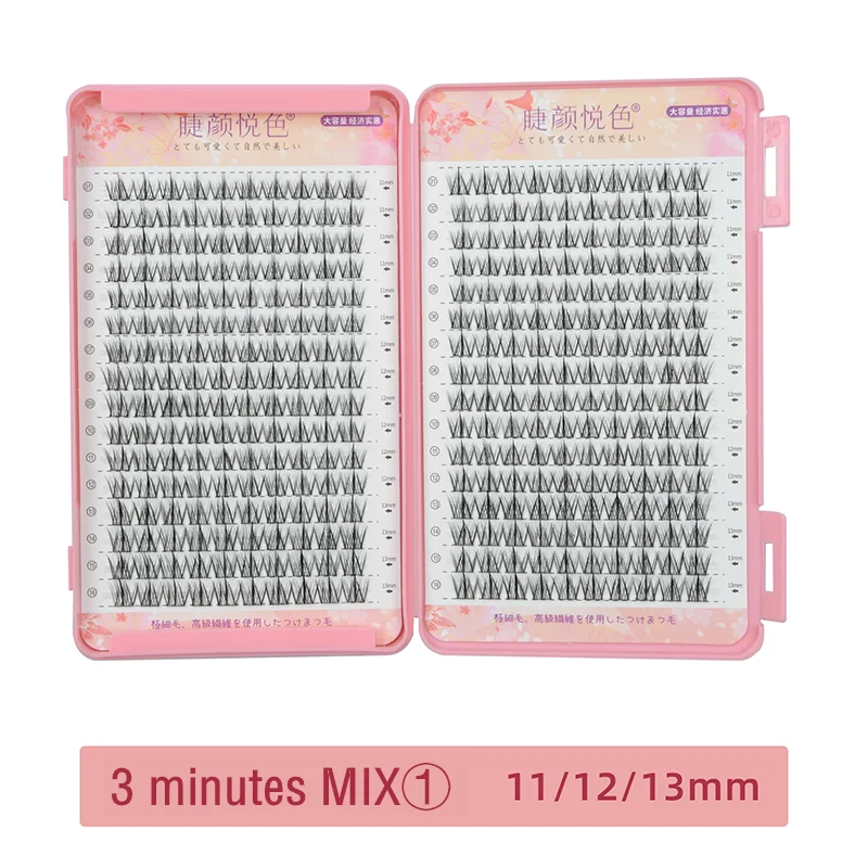 32 Rows Individual Eyelash Extensions – Professional Cluster Lashes for Grafting, Large Capacity by Flowerknow
