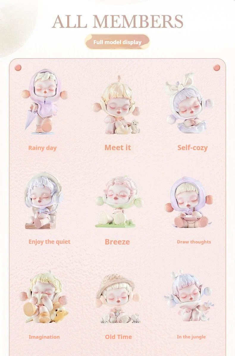 Bubble Mart Skullpanda Temperature Series SP8 | Handheld Toy Blind Box Gift for Kids