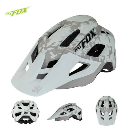 BATFOX MTB Cycling Helmet — Integrally-Molded Mountain Bike Helmet for Speed & Safety