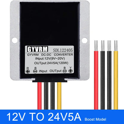 DC-DC Boost Converter Module – 12V to 24V Step-Up Power Supply, 5A/8A/10A/15A, 360W Voltage Regulator