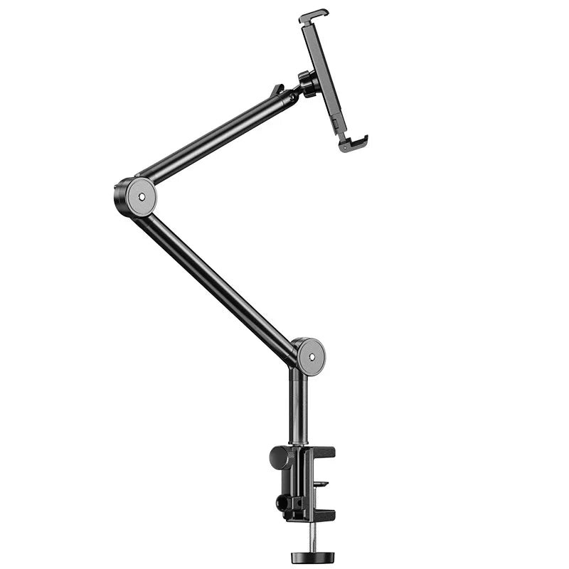 Desktop Mobile Phone Holder – Bed Clip, Bedside Lazy Folding Cantilever Bracket for Apple, Samsung, iPad, and Tablet