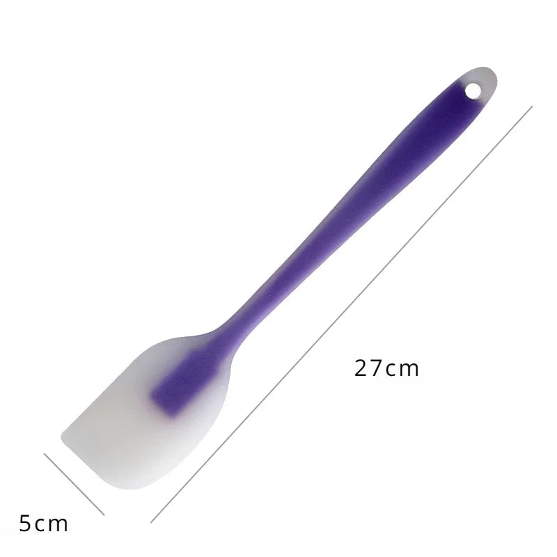 Food Grade Silicone Baking Spatula – Non-Stick Cream & Butter Scraper Kitchen Gadget for Cake & Pastry Cooking Use