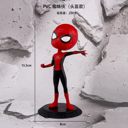 13cm Marvel Venom Spider-Man Figure – Avengers Model, Desktop & Car Chassis Ornament, Office Decoration Statue, Christmas Collectible