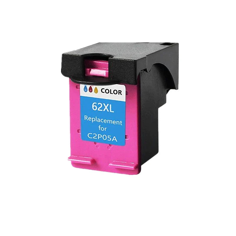 62XL High Yield Ink Cartridge for HP 62XL Compatible for HP Envy 5540 5640 7640 5646 5541 5740 5742 5745 200 250 Printer Replacement Ink Cartridge