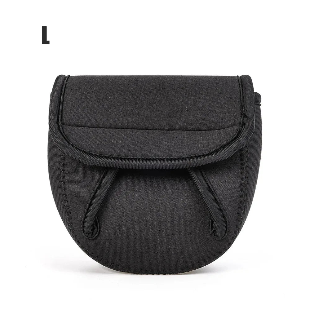 Waterproof Neoprene Fishing Reel Cover Bag – S/M/L Spinning Reel Protective Storage Case for Outdoor Fishing Gear Protection
