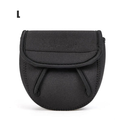 Waterproof Neoprene Fishing Reel Cover Bag – S/M/L Spinning Reel Protective Storage Case for Outdoor Fishing Gear Protection