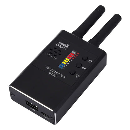 G638 Anti-Spy Wireless RF Signal Detector — GSM, GPS Tracker & Hidden Camera Finder, Professional Military Version