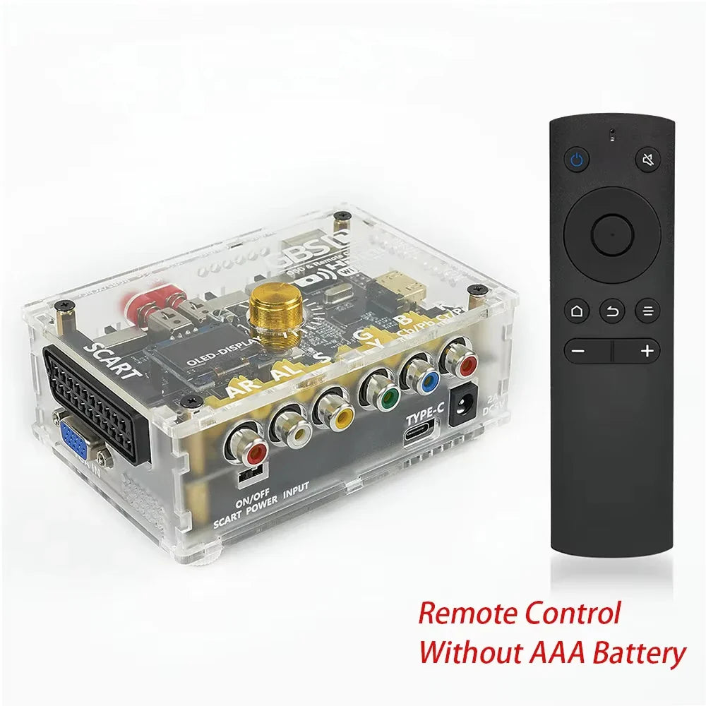GBSC Mini Video Converter – RGBS/YPbPr/VGA/SCART to HDMI/VGA Output for Dreamcast, PS2, GameCube, Wii & SFC