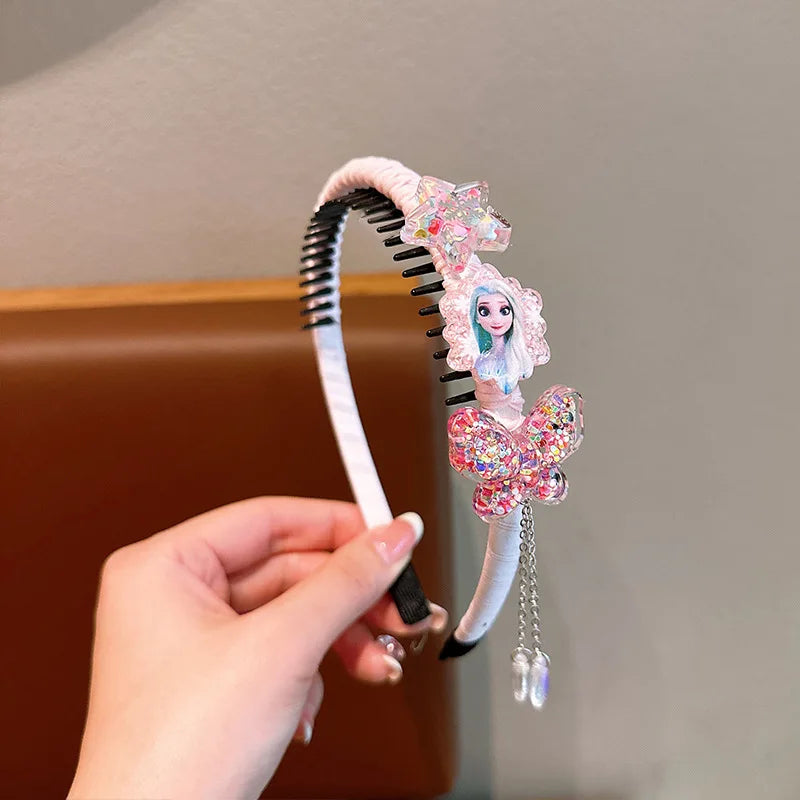 Kawaii Anime Frozen Sanrio Princess Crown - Elsa Headdress Jewelry for Girls & Baby - Party Decoration & Gift Accessory