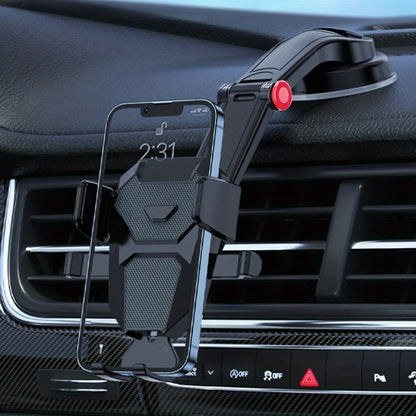 Gravity Car Phone Holder Stand - Universal Dashboard Mobile Phone Mount for iPhone Samsung Xiaomi Smartphones