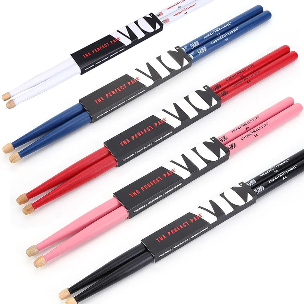 5A Maple Drumsticks – Classic Professional Colorful Drumsticks for Percussion, Instrument Accessories for Drum Set