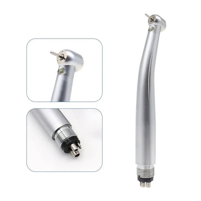LED Dental Handpiece – High-Speed Push Button with 3 Water Spray, Ceramic Bearings & High Rotation Air Turbine Tip