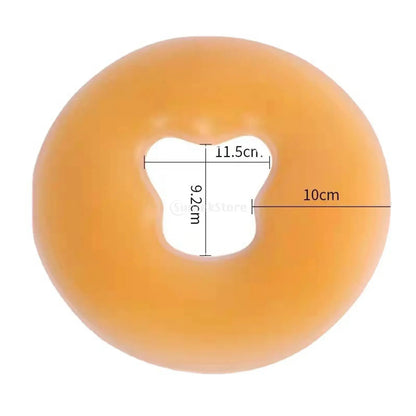 Soft Silicone Massage Face Cradle: Washable Headrest Cushion for Spa and Beauty Salon Comfort