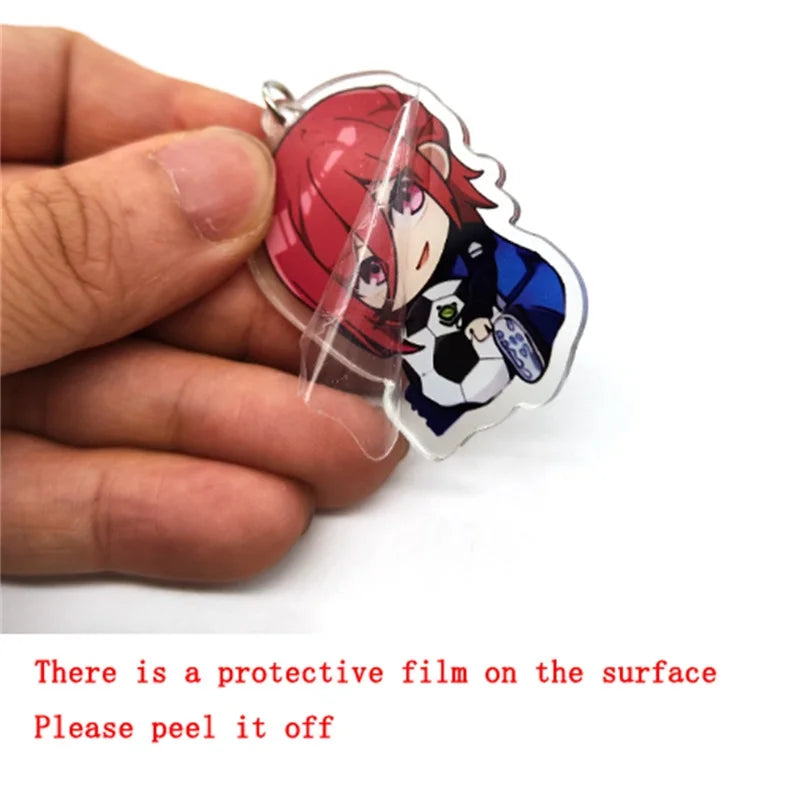 Hazbin Hotel Anime Keychain – Alastor Acrylic Figure Backpack Pendant for Fans & Gifts