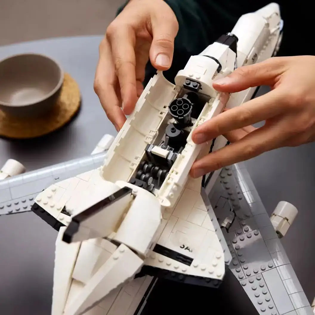 MOC 2417 Transport Aircraft Building Blocks – 10360-Piece Space Airplane Set for Kids