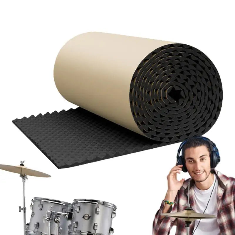 Self-Adhesive Sound Absorbing Acoustic Panels Waterproof Soundproof Pads for Car & Studio