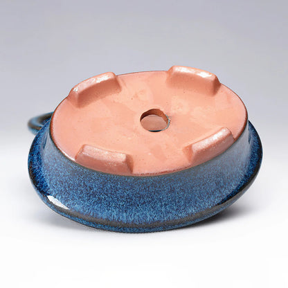 Ceramic Flower Pot with Drainage Hole - Lily Style Succulent & Orchid Planter for Home and Garden