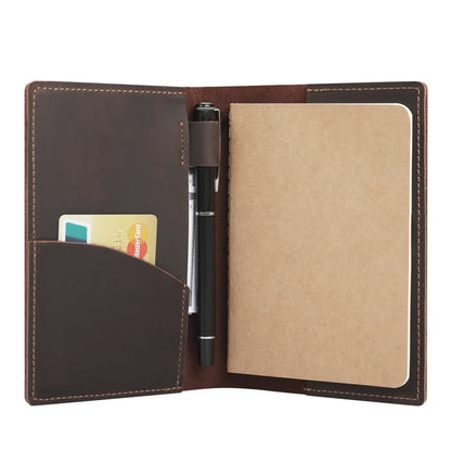 Leather Journal Cover for Field Notes – Fits 3.5" x 5.5" Notebooks (Cover Only)