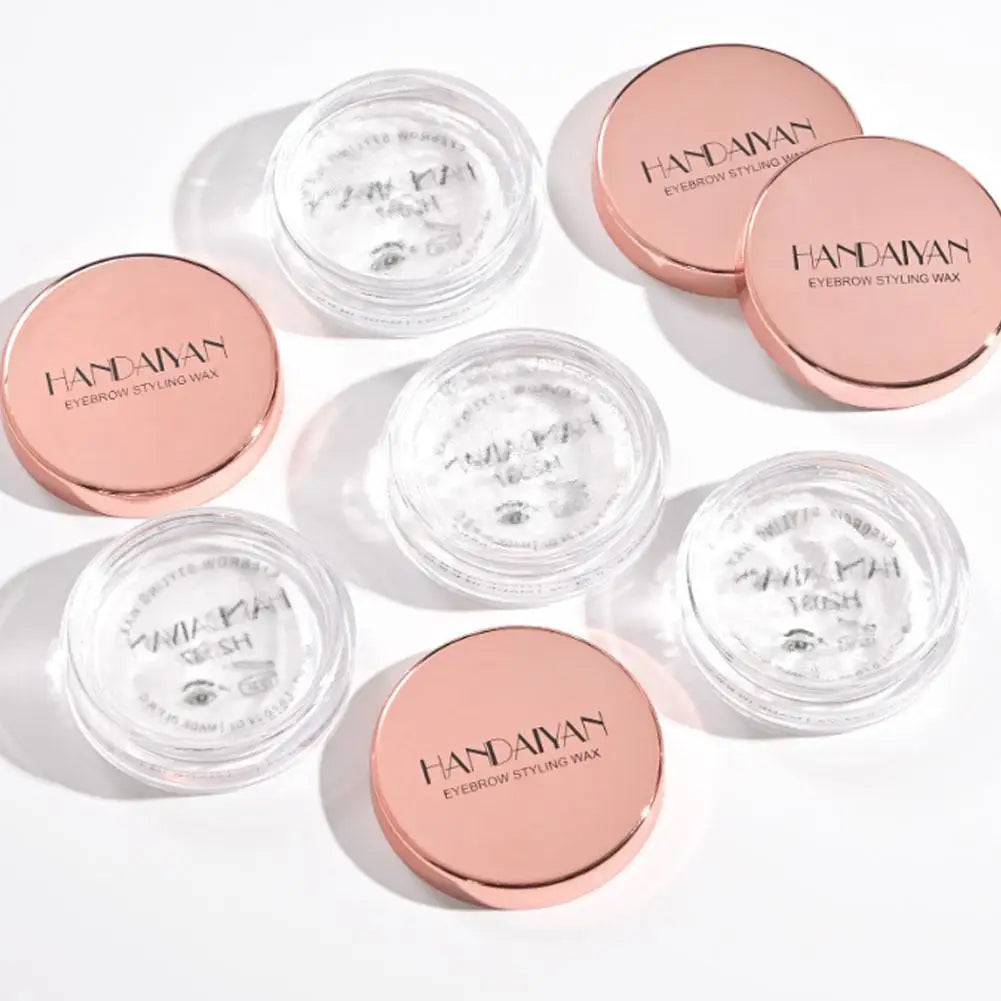 Transparent Pomade Eyebrow Styling Soap – Gel Wax Fixer with Brush for Women, Eyebrow Makeup & Cosmetics