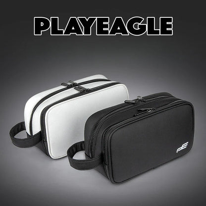 PLAYEAGLE Large Capacity Waterproof Nylon Golf Pouch Bag – Zipper Mini Bag for Men & Women, 2024 Golf Accessory