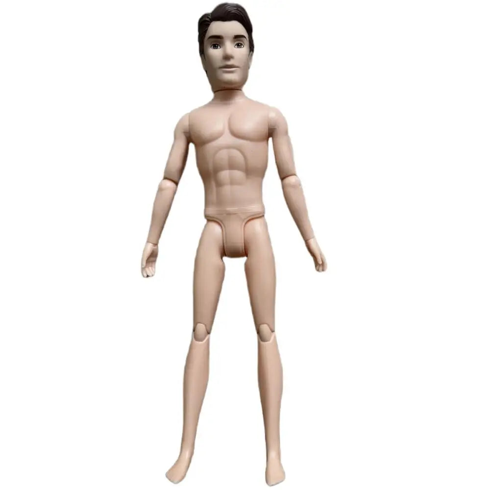 1/6 Boys Doll – 30cm Movable Joint Male Figure, Solid DIY Toy for Kids Birthday Gifts