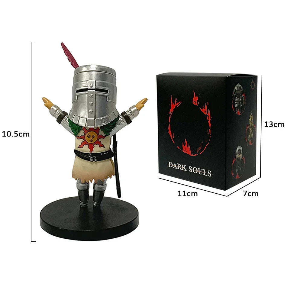 Q-Version Dark Souls Anime Action Figure – Solaire, Artorias, Ornstein & Fire Keeper Doll, Collectible Toy for Boys & Gifts