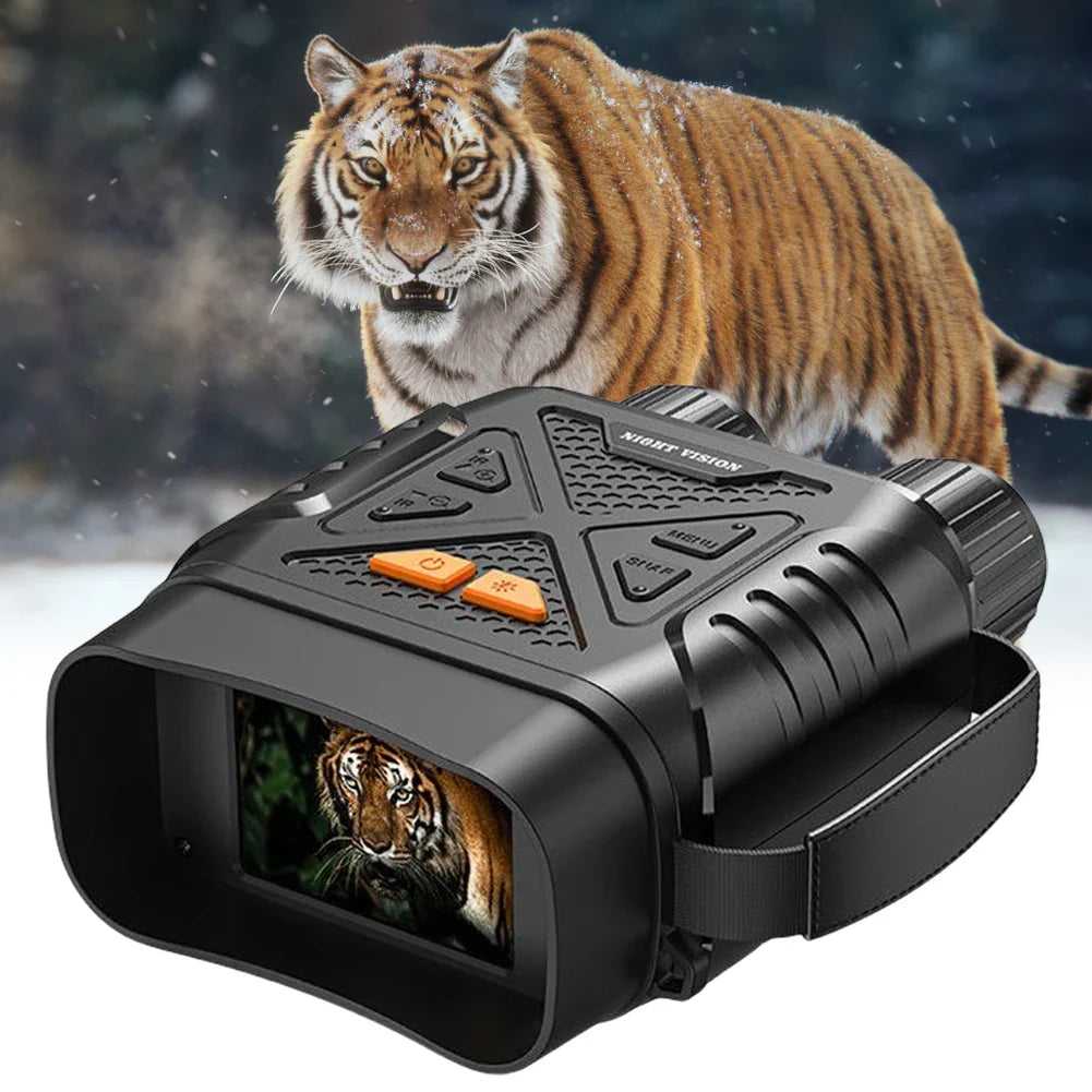 HD 1080P Infrared Binoculars | 10X Digital Zoom with 7 Gear Night Vision & 2000mAh Rechargeable Battery