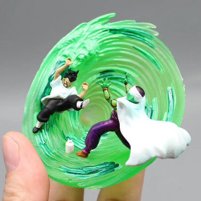 6cm Dragon Ball Z Action Figure | Piccolo & Master Roshi PVC Collectible Anime Figurines, Mafuba Statue Model Toys