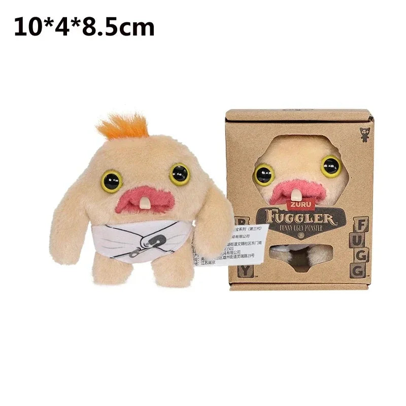 Fuggler Plush Baby Series 9cm — Mr. Needles Ugly Monster Fuggs Munch Rabid Rabbit Wide-Eyed Soft Toy Gift