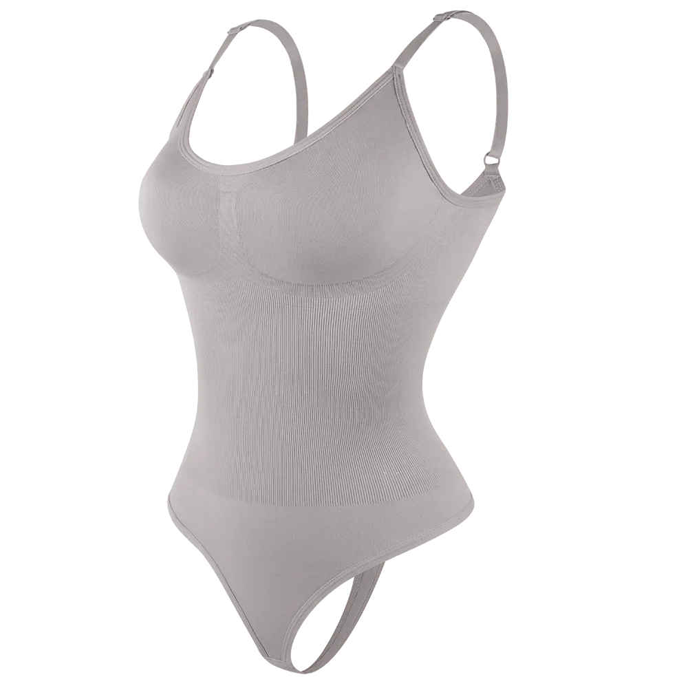 Women’s Tummy Control Shapewear Bodysuit - Butt Lifter Slimming Body Shaper for Invisible Under Dress Wear